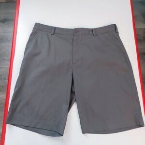 Nike Dri-Fit Golf active wear flat front short grey men's size 36
